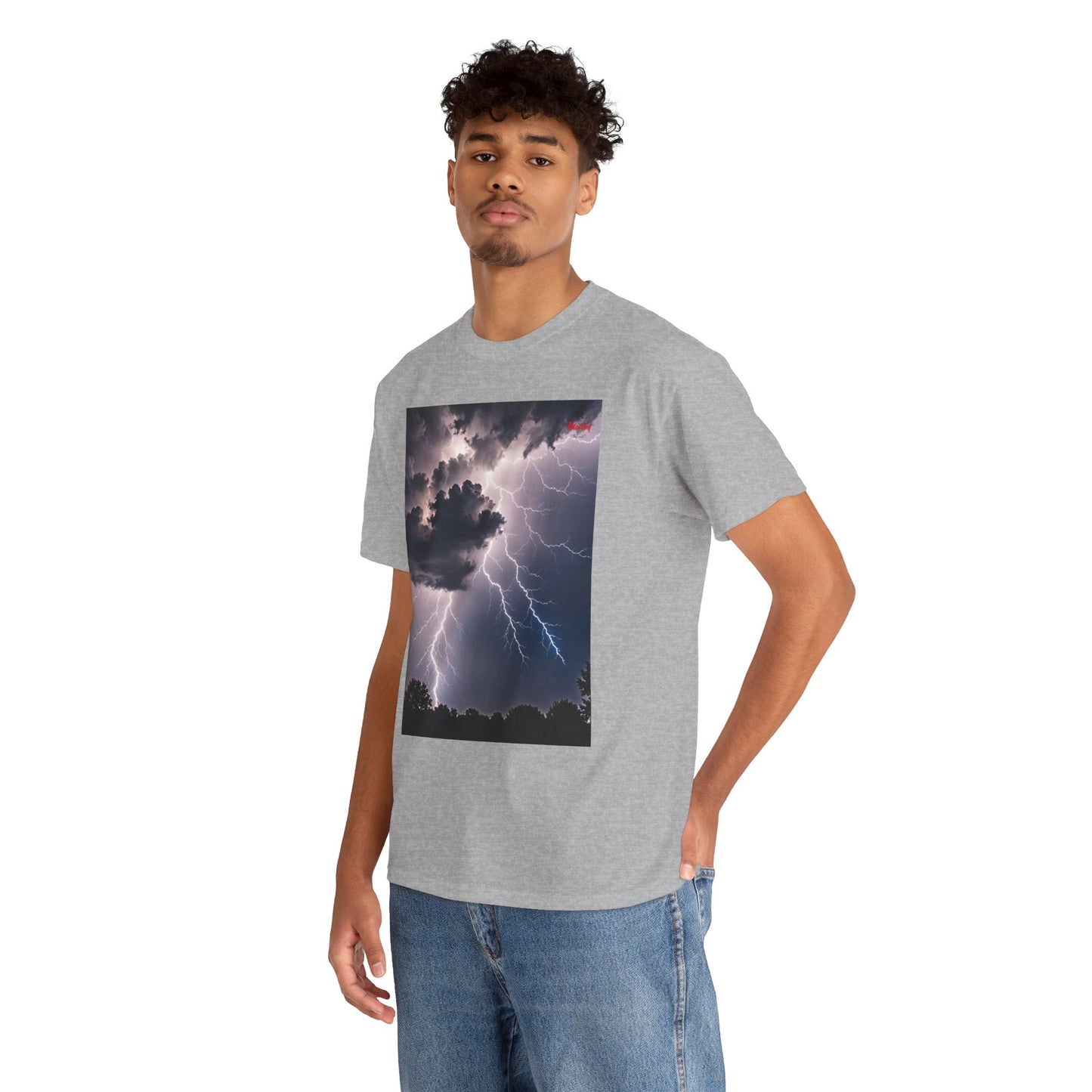 Lightning Style Unisex Heavy Cotton Tee