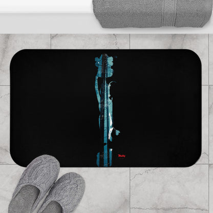 Vol-Subs Black Bath Mat