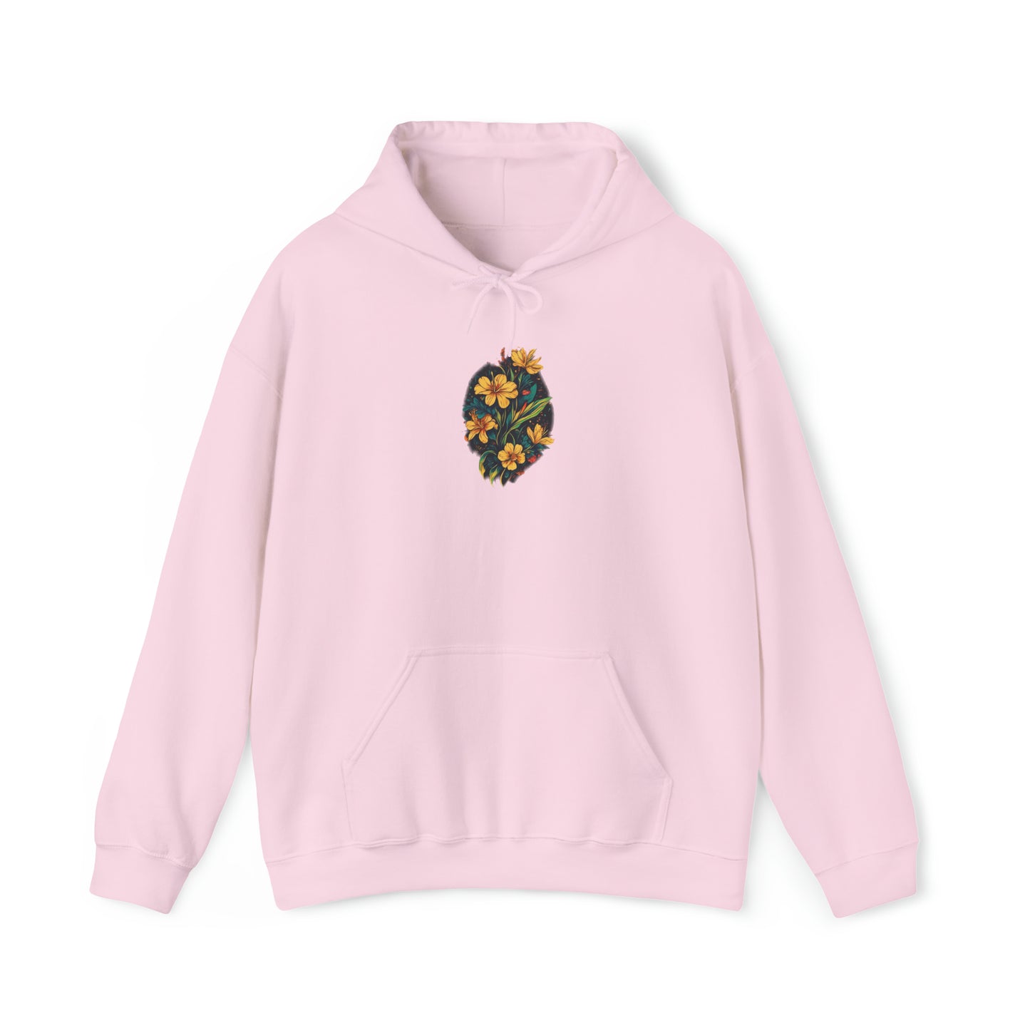 Floral Unisex Heavy Blend™ Hooded Sweatshirt