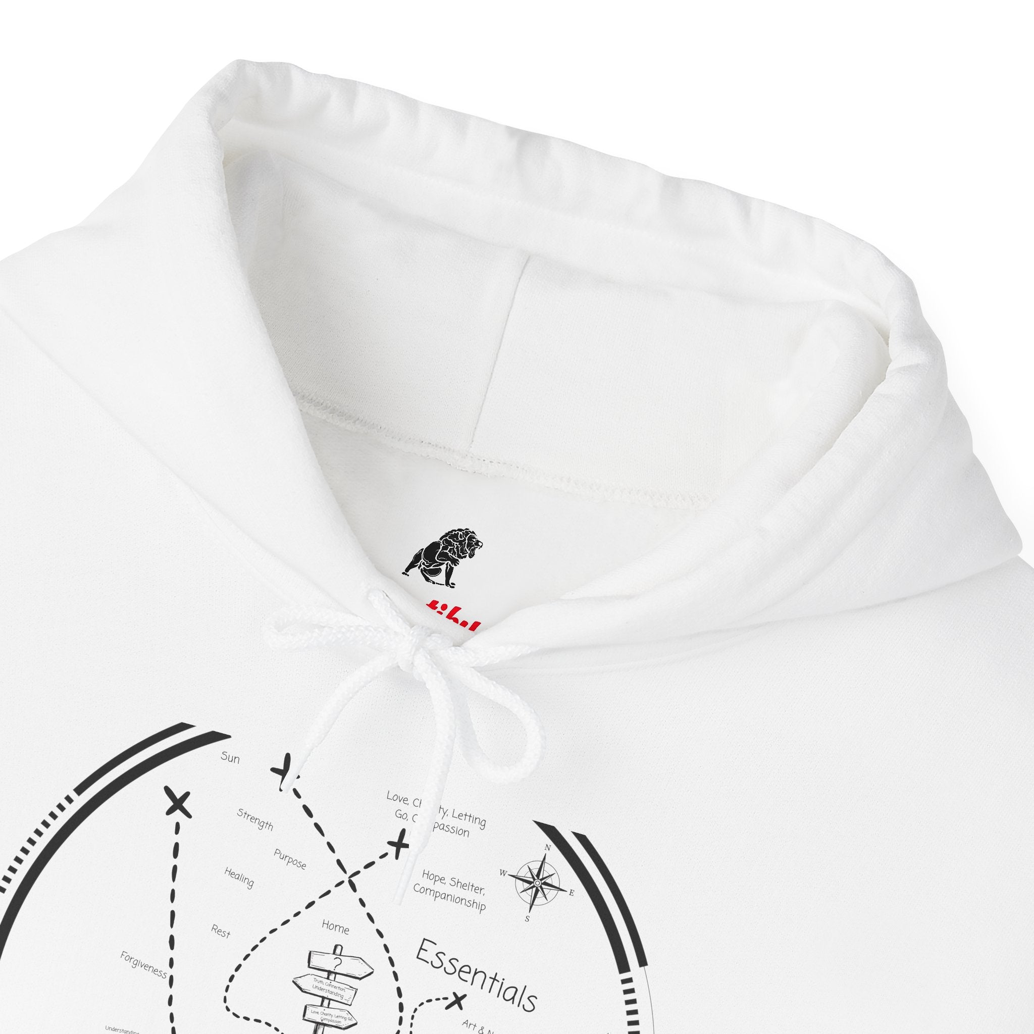 The Essential Paths #2 Hooded Sweatshirt — Global Crossroads, Hope, Community & Faith Hoody