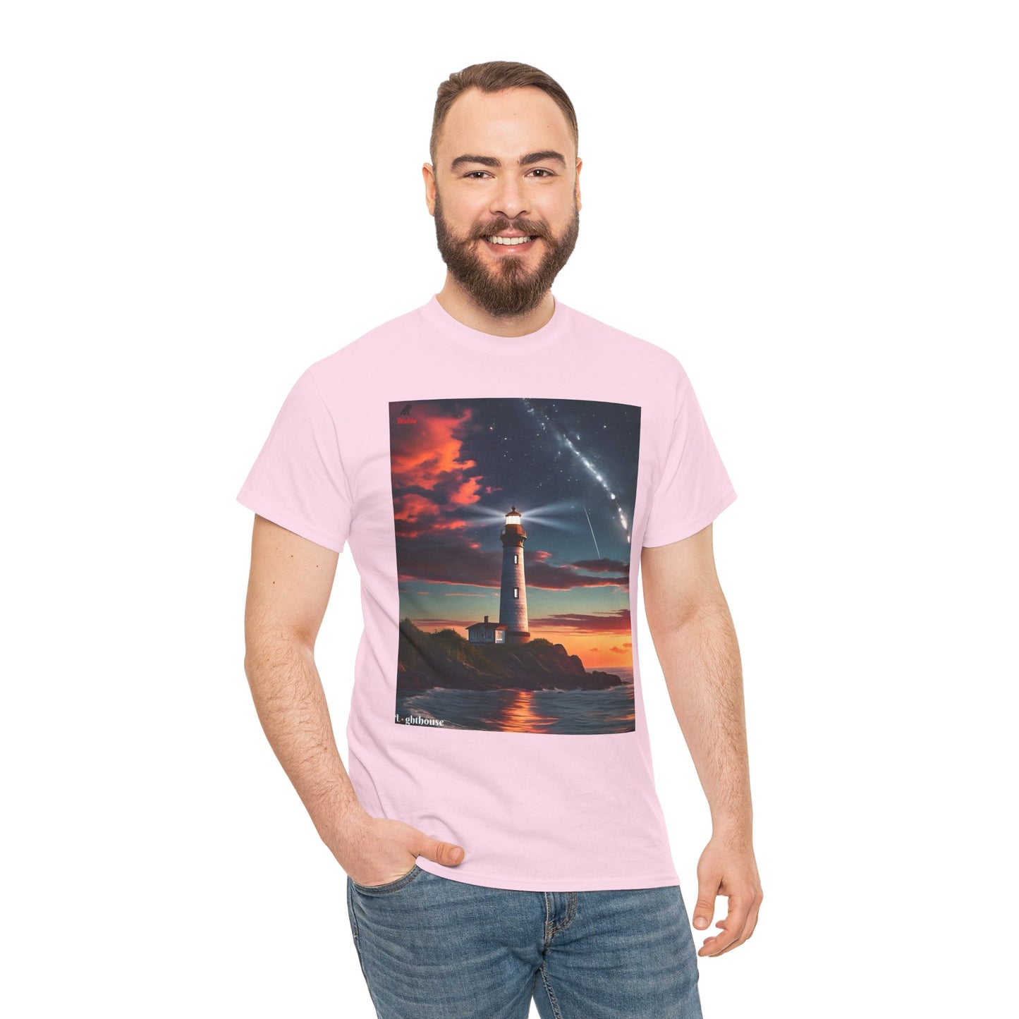 Lighthouse Unisex Heavy Cotton Tee