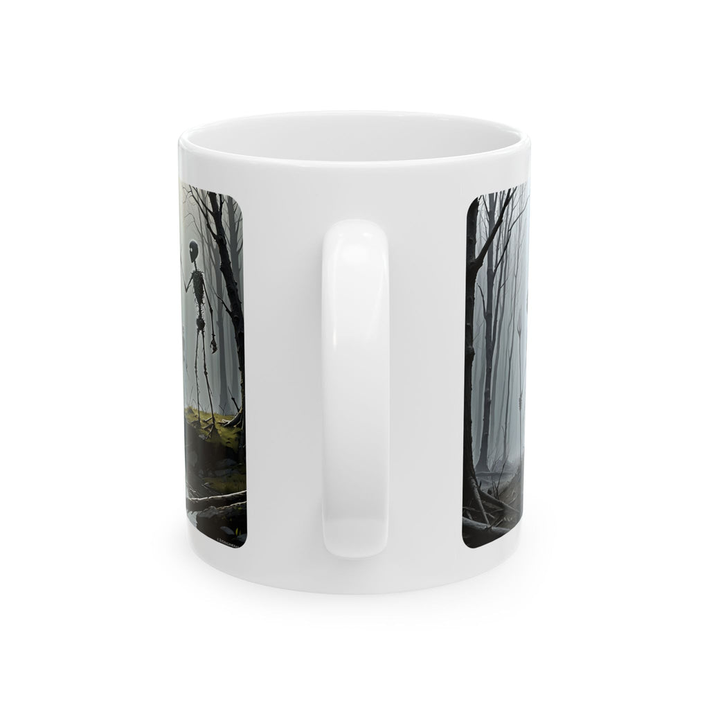 The Stick-To-It Species #7 White Ceramic Mug – Anatomy of Optimism Cup 11oz/15oz