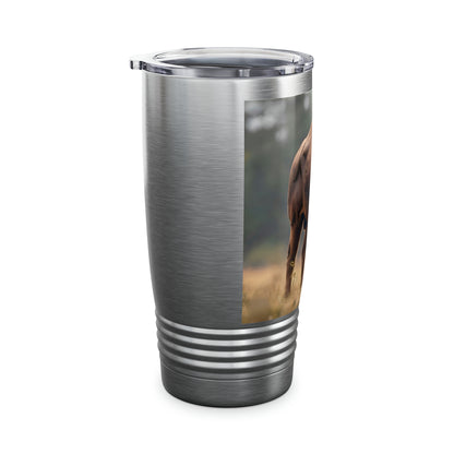 Artzy Bison Ringneck Tumbler, 20oz