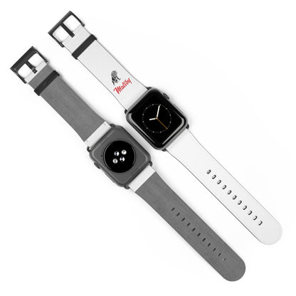 Matiby White Watch Band