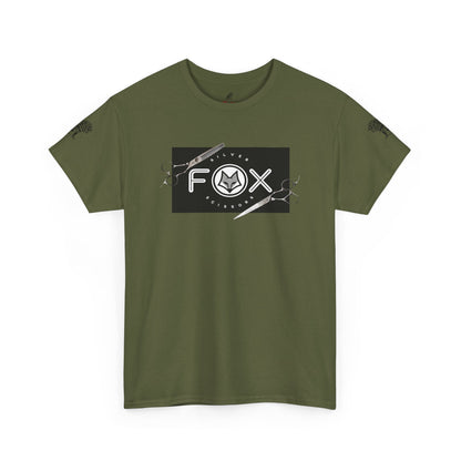 Silver Fox Scissors Unisex Heavy Cotton Tee