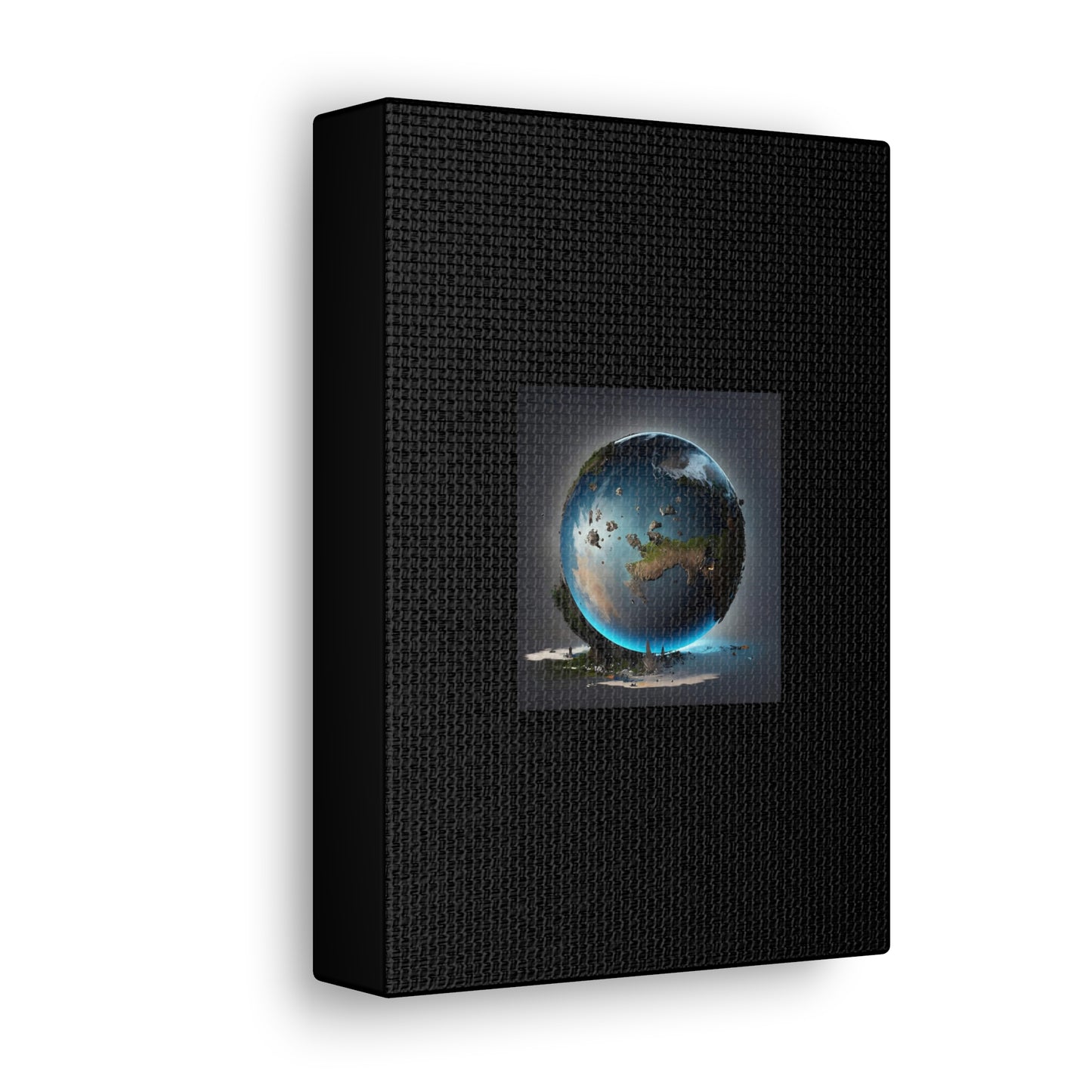 Matiby Worlds Black Canvas Gallery Wraps