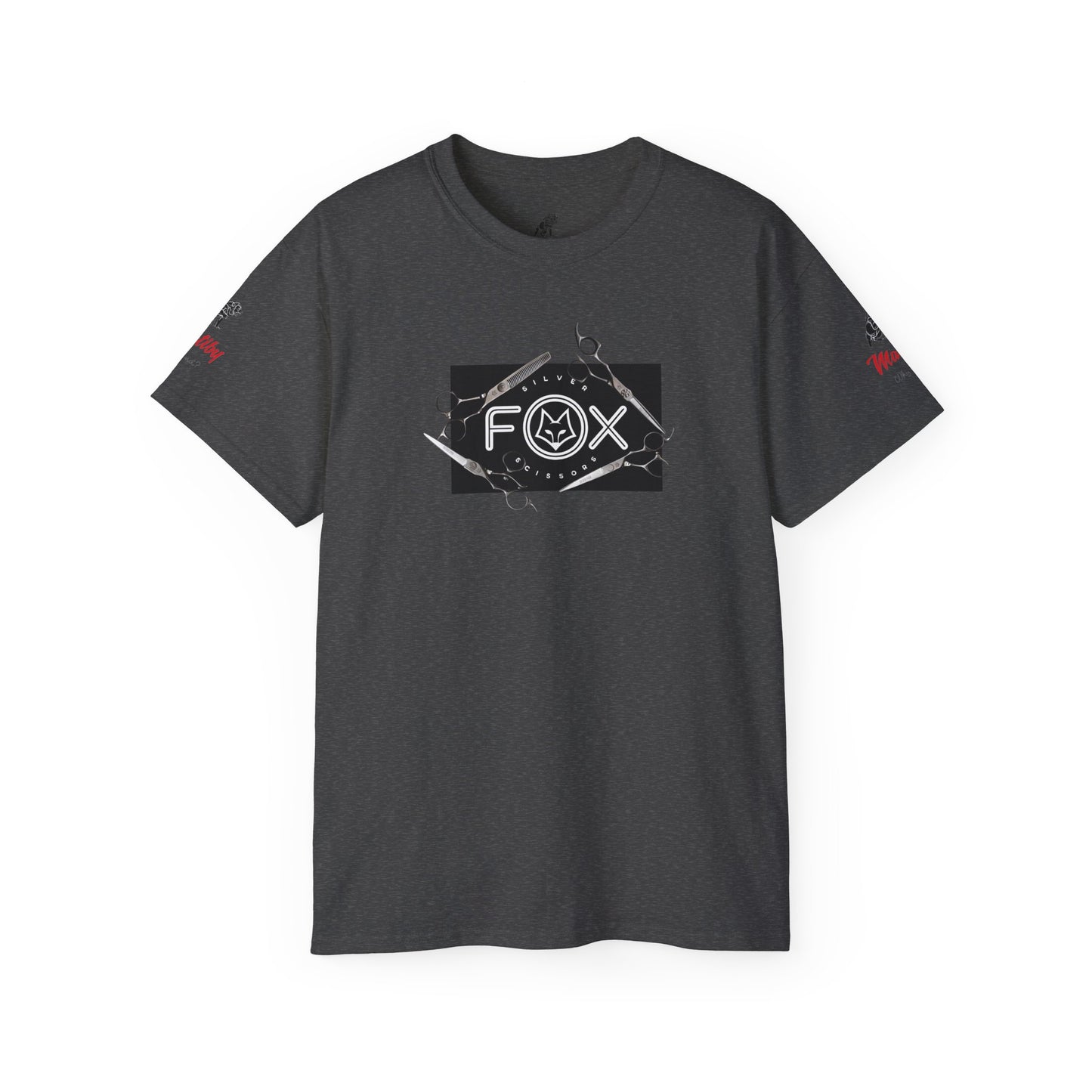 Matiby & Silver Fox Scissors Unisex Ultra Cotton Tee