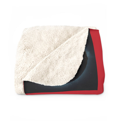 Matiby MEK Red Sherpa Fleece Blanket