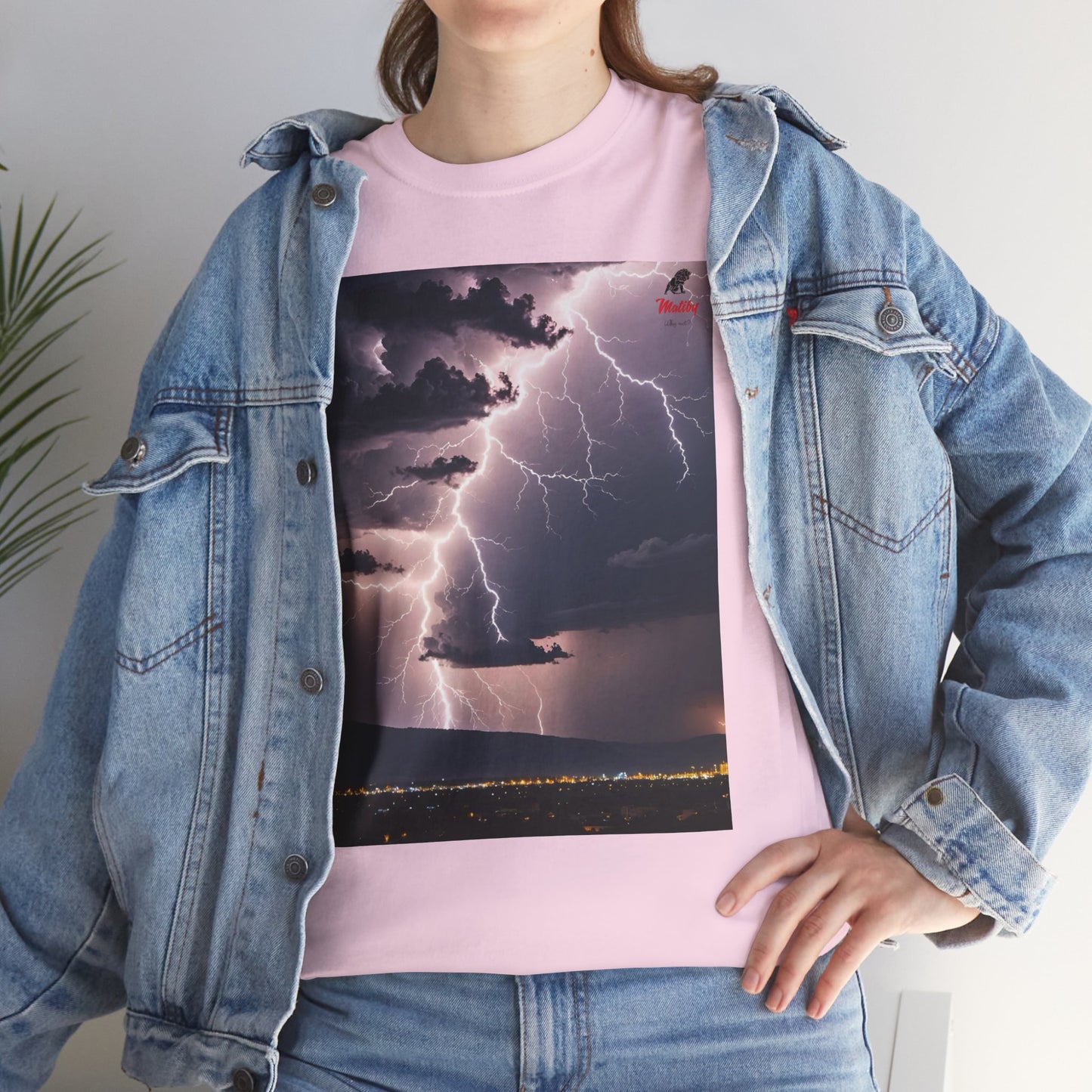 Lightning Style Unisex Heavy Cotton Tee