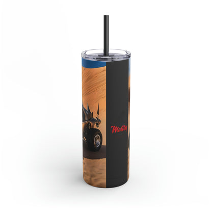 Matiby Artzy Maars Maker Skinny Matte Tumbler, 20oz