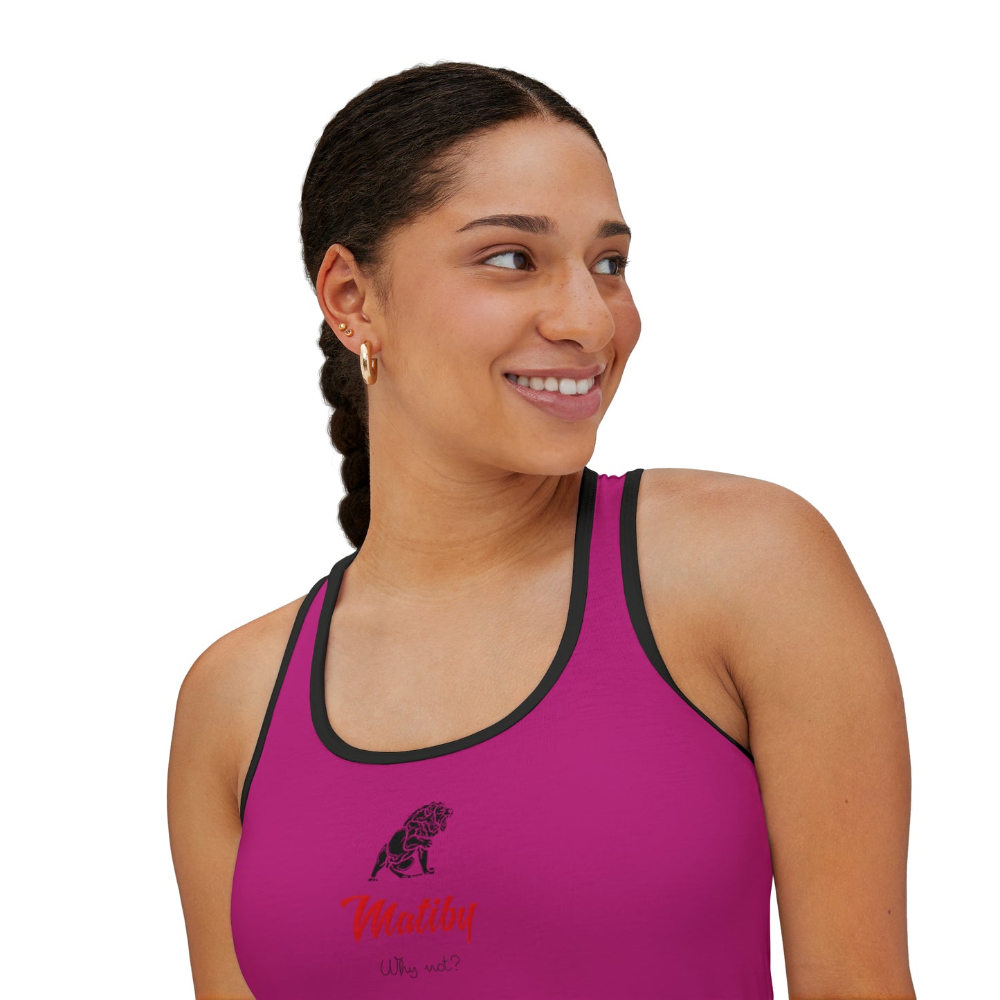 Women's Pink Tank Top (AOP)