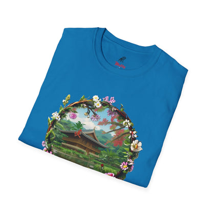 Floral Landscape Unisex Softstyle T-Shirt