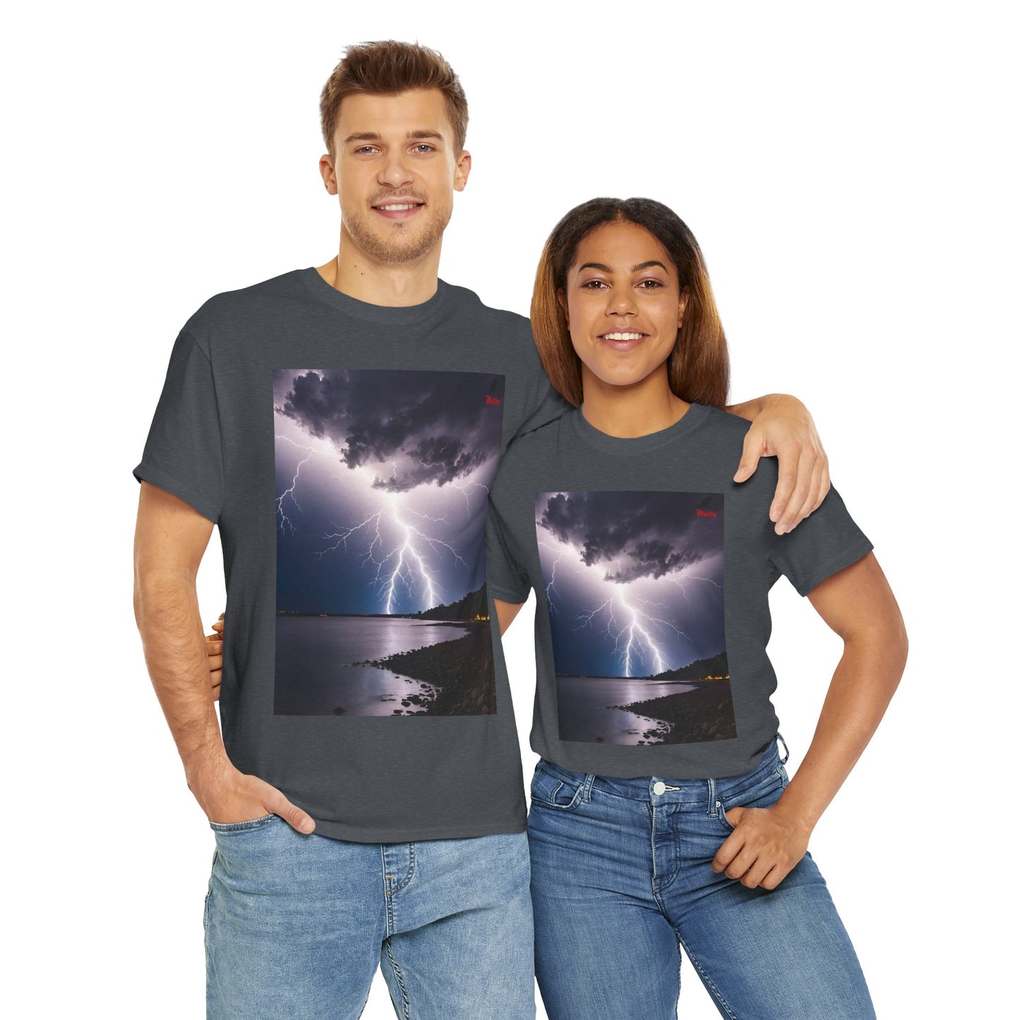 Lightning Style Unisex Heavy Cotton Tee