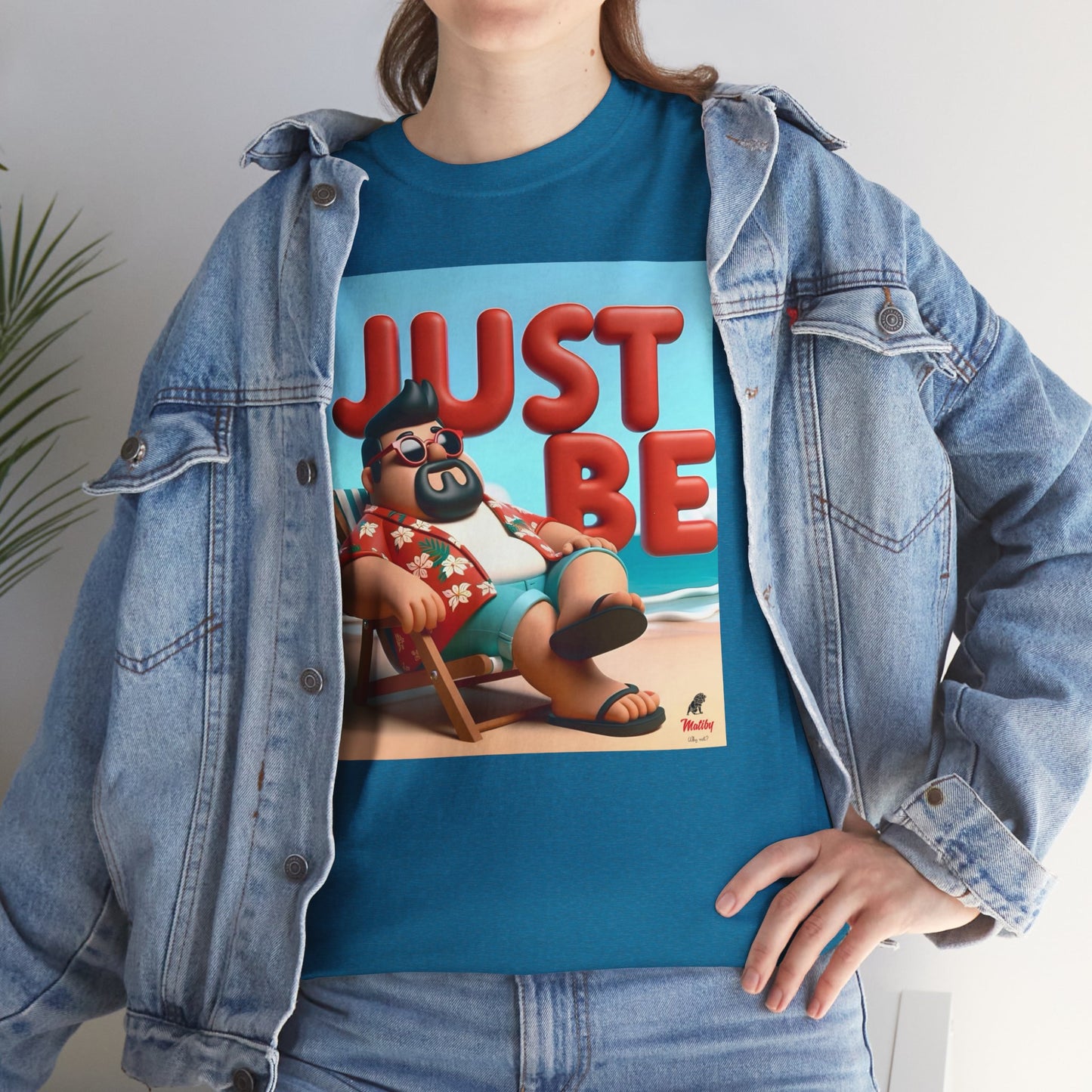 Just Be Unisex Heavy Cotton Tee