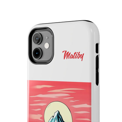 Sunset Mountain Tough Phone Cases