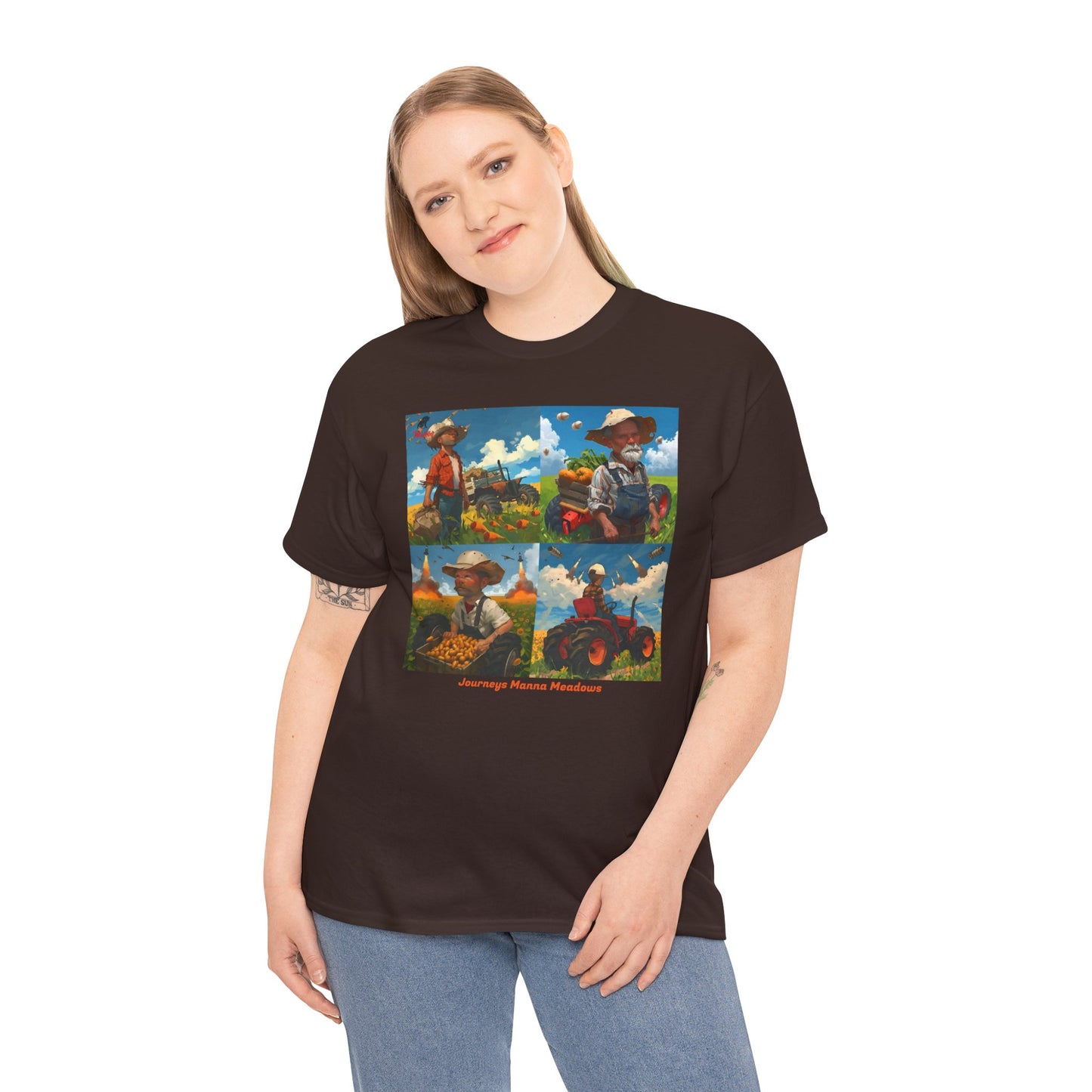 Journeys Manna Meadows Unisex Heavy Cotton Tee