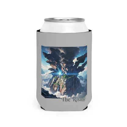 The Rising Can Cooler Sleeve, Light Grey