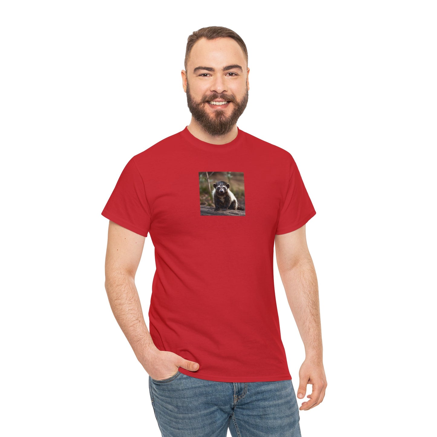 Matiby Honey Badger Unisex Heavy Cotton Tee