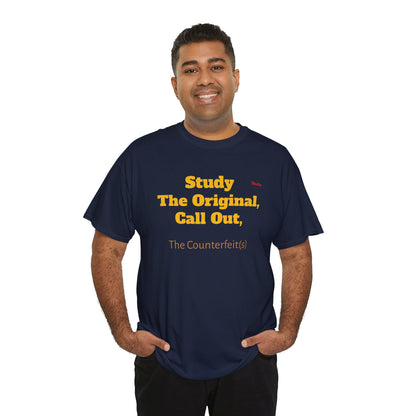 Study The Original Unisex Heavy Cotton Tee