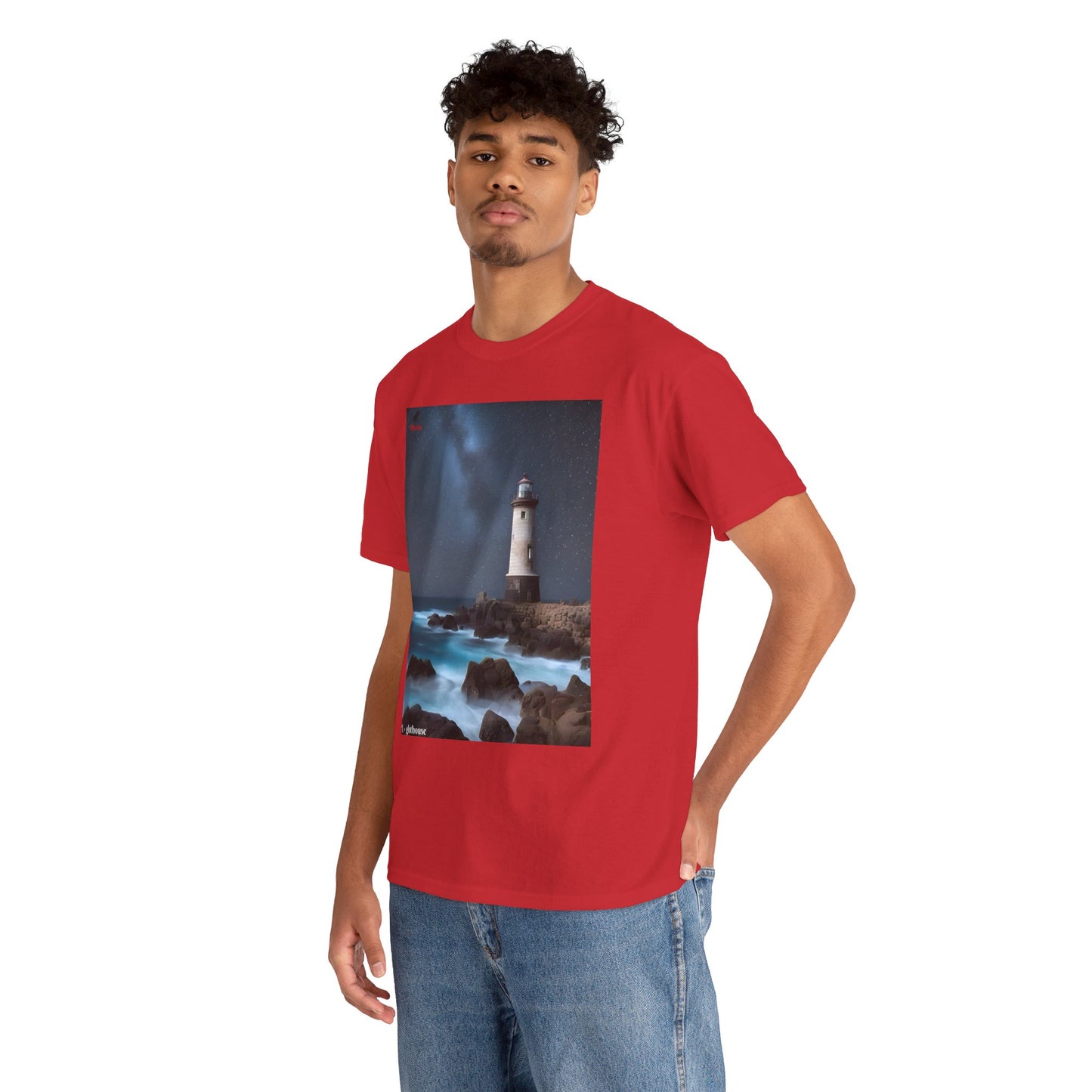 Lighthouse Unisex Heavy Cotton Tee