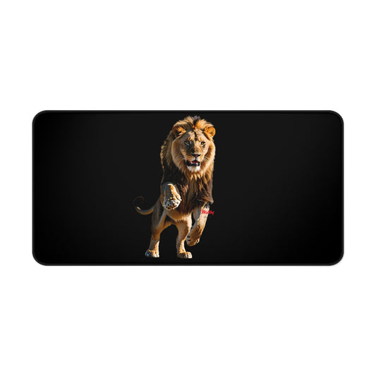 Matiby Lion Desk Mat, Black