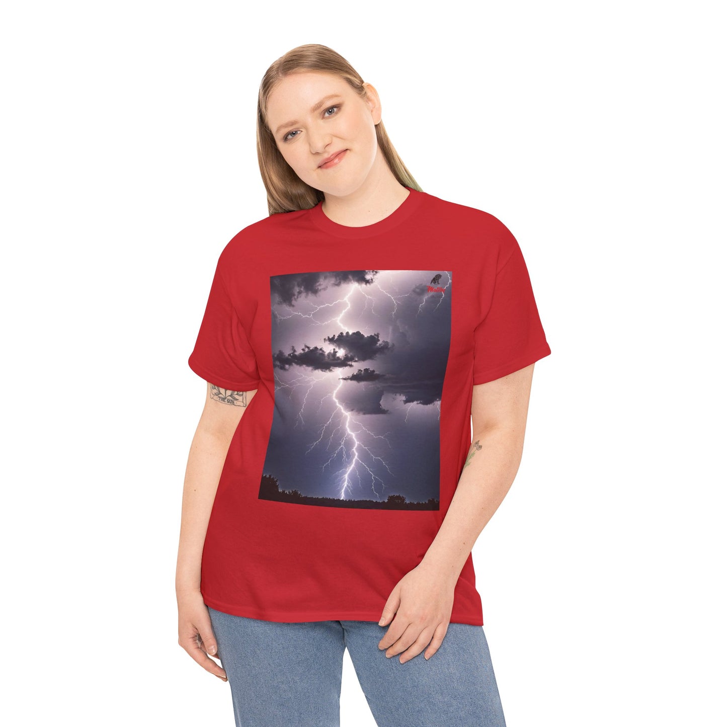 Lightning Style Unisex Heavy Cotton Tee