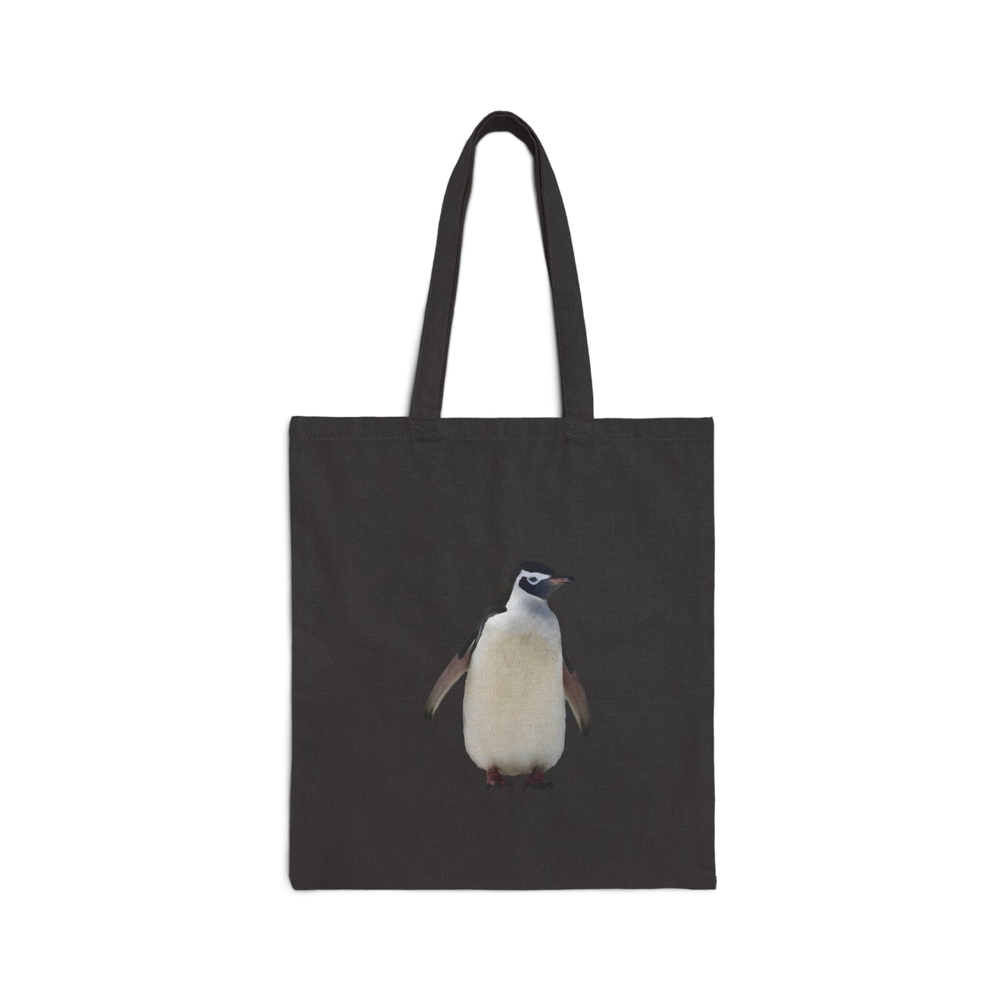 Penguin Cotton Canvas Tote Bag