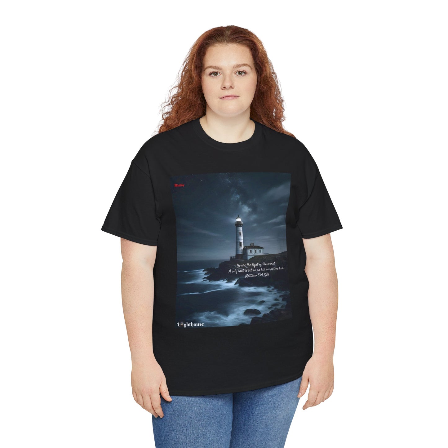 Lighthouse Unisex Heavy Cotton Tee