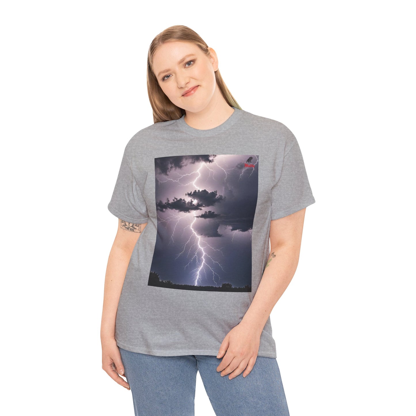 Lightning Style Unisex Heavy Cotton Tee