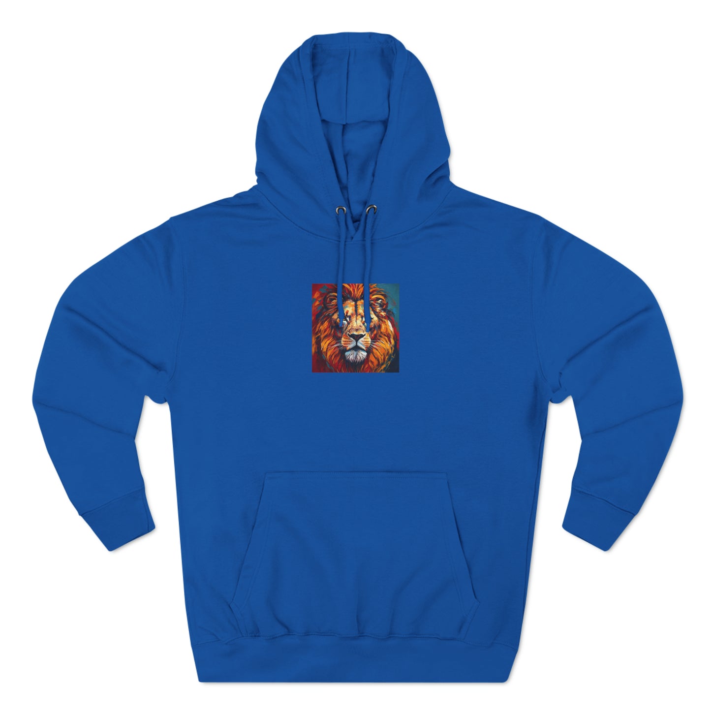 Matiby Artzy Lion Unisex Premium Pullover Hoodie