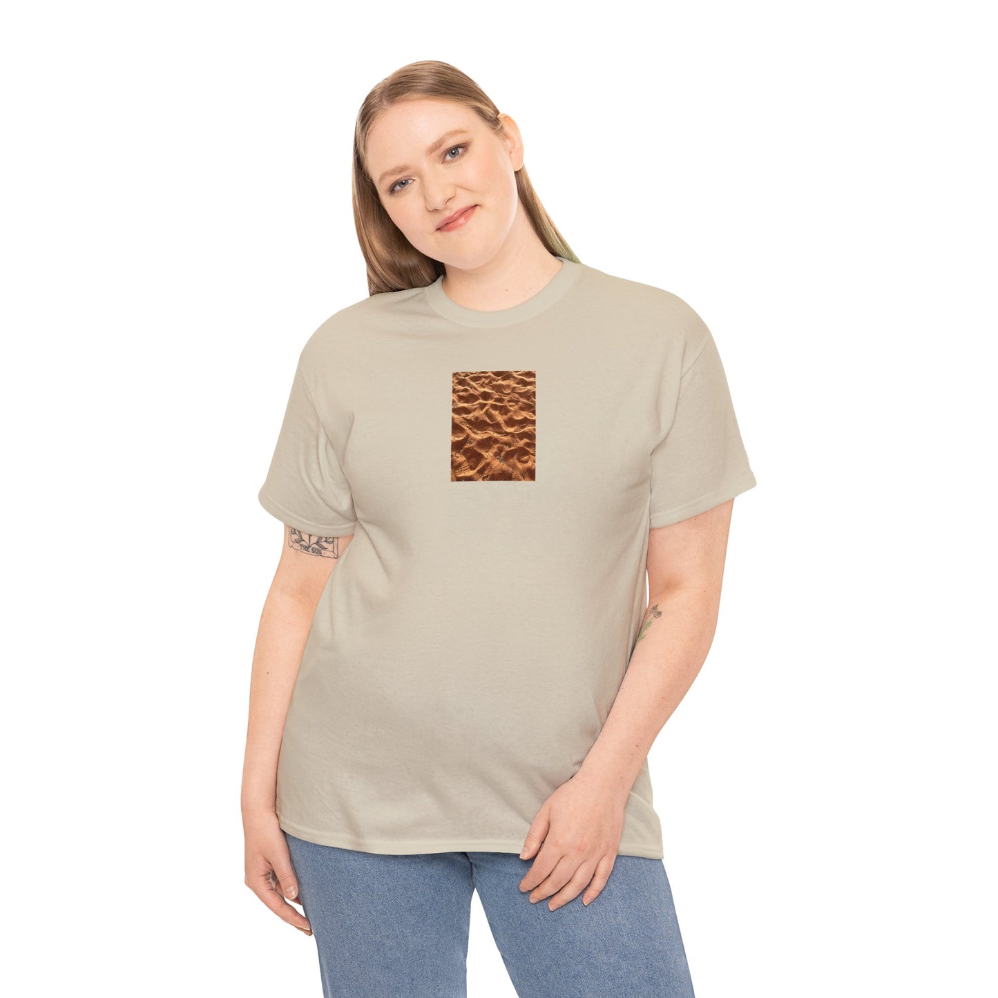 Sand Unisex Heavy Cotton Tee