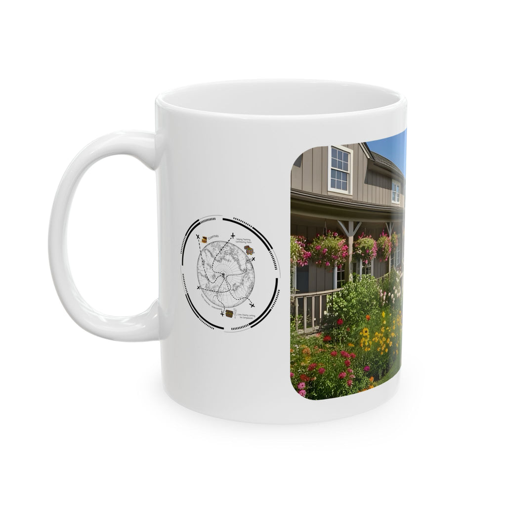 Cozy Architecture & Dreamy Landscapes #9 White Ceramic Mug – Homes Home Sweet Home Cup (11oz/15oz)