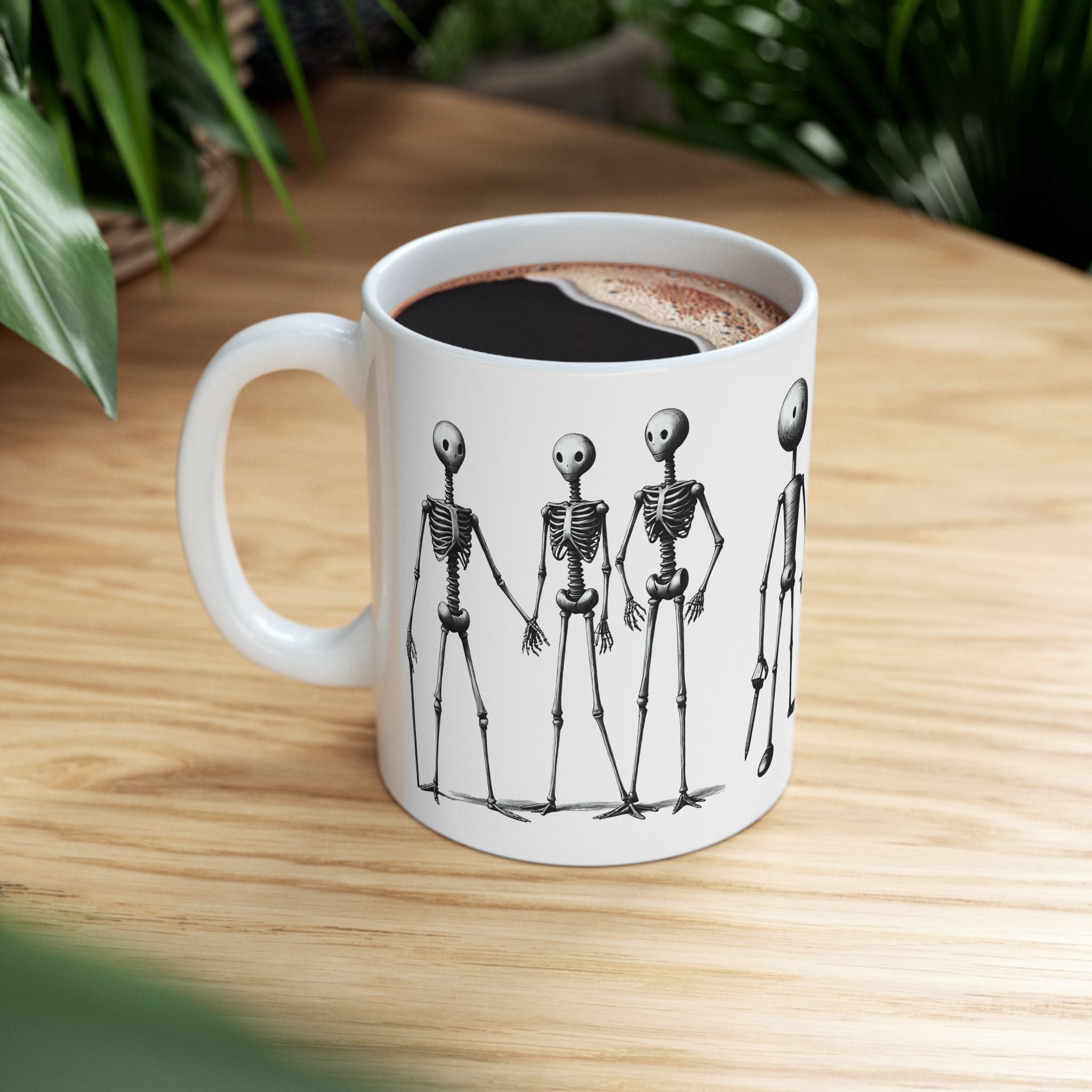 The Stick-To-It Species #16 White Ceramic Mug – Anatomy of Optimism Cup 11oz/15oz