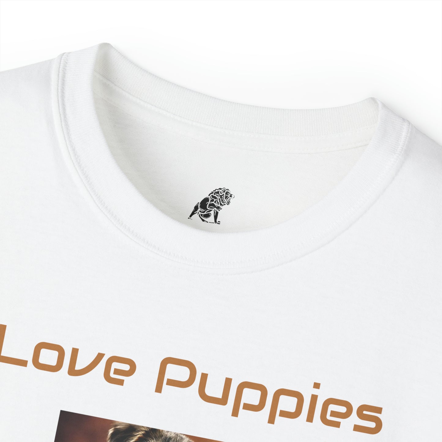 Matiby "I Love Puppies" Unisex Ultra Cotton Tee