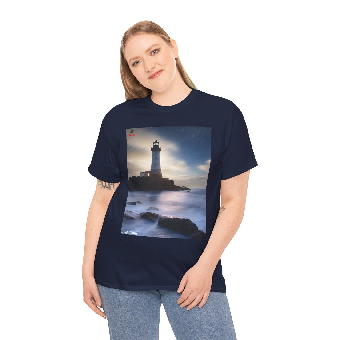 Lighthouse Unisex Heavy Cotton Tee