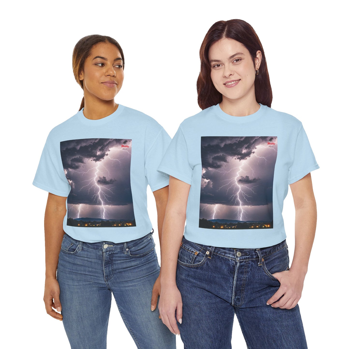 Lightning Style Unisex Heavy Cotton Tee