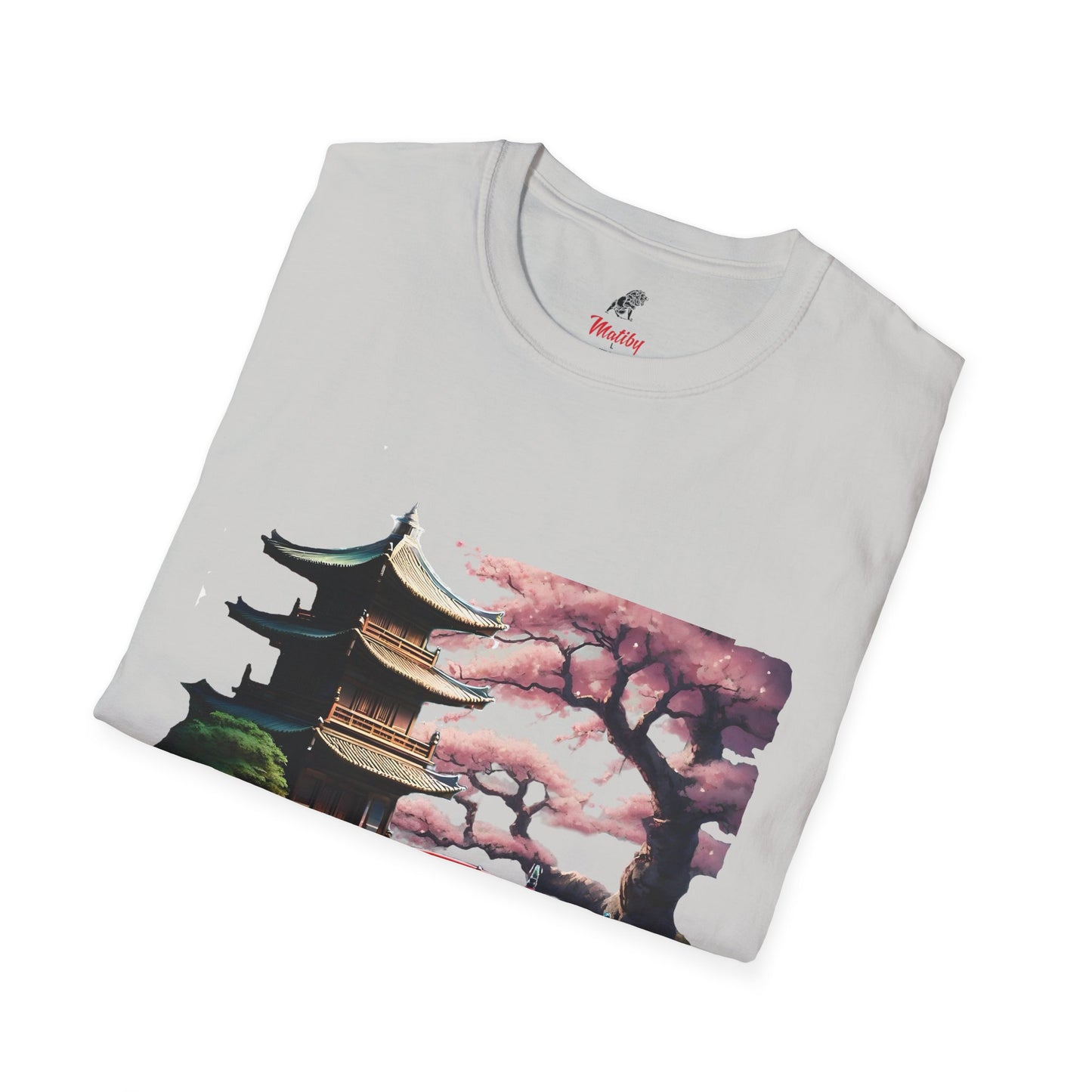 Japanese Landscape Unisex Softstyle T-Shirt