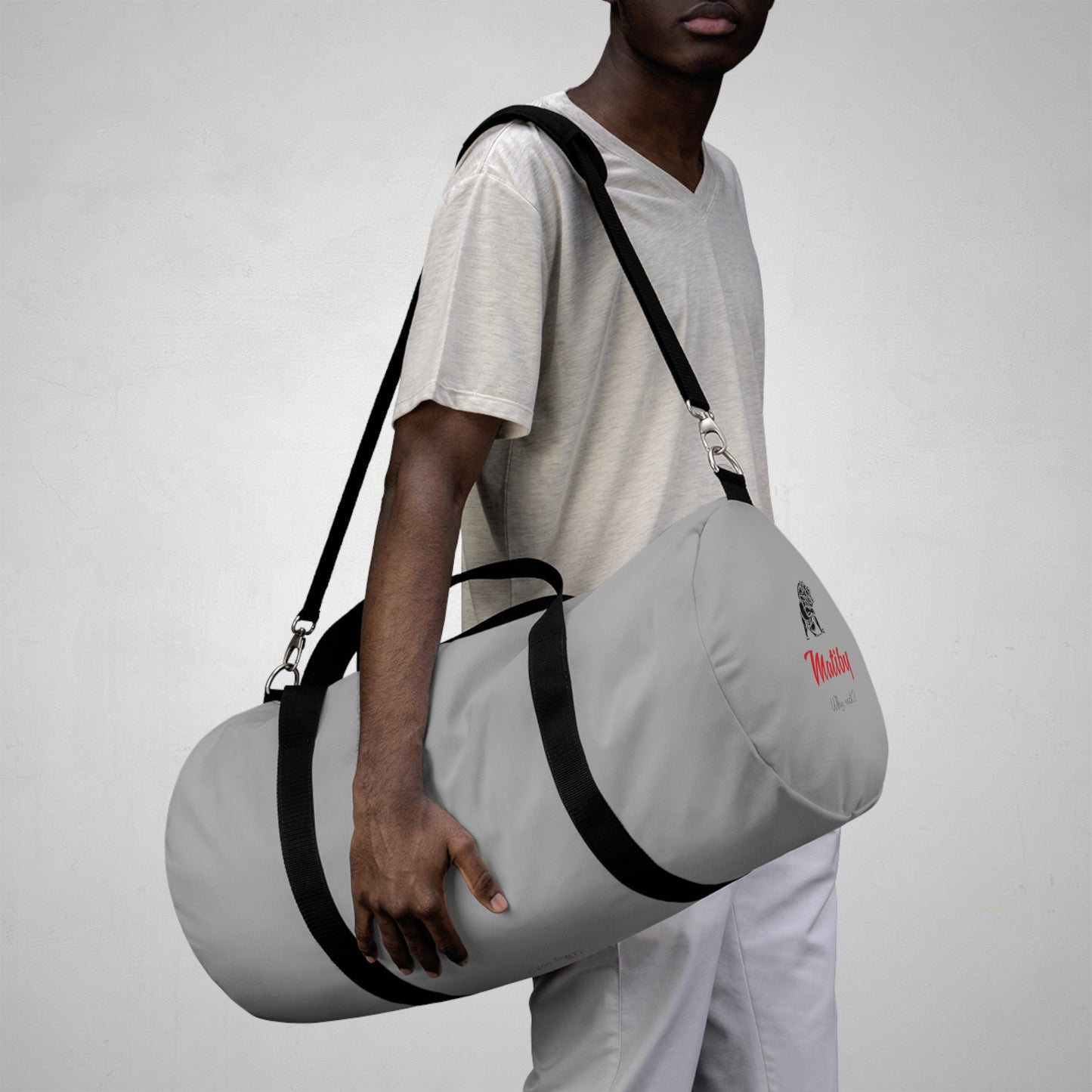 Matiby Duffel Bag Light Grey