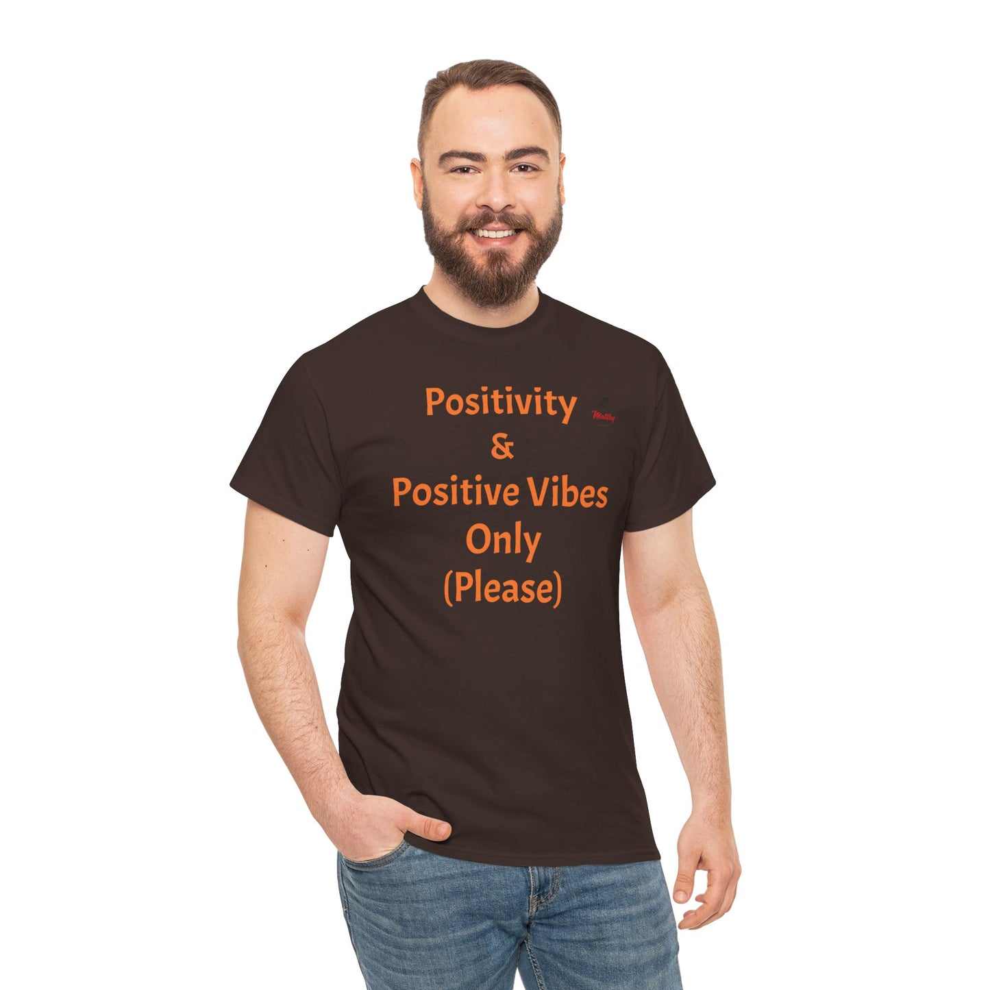 Positivity Unisex Heavy Cotton Tee