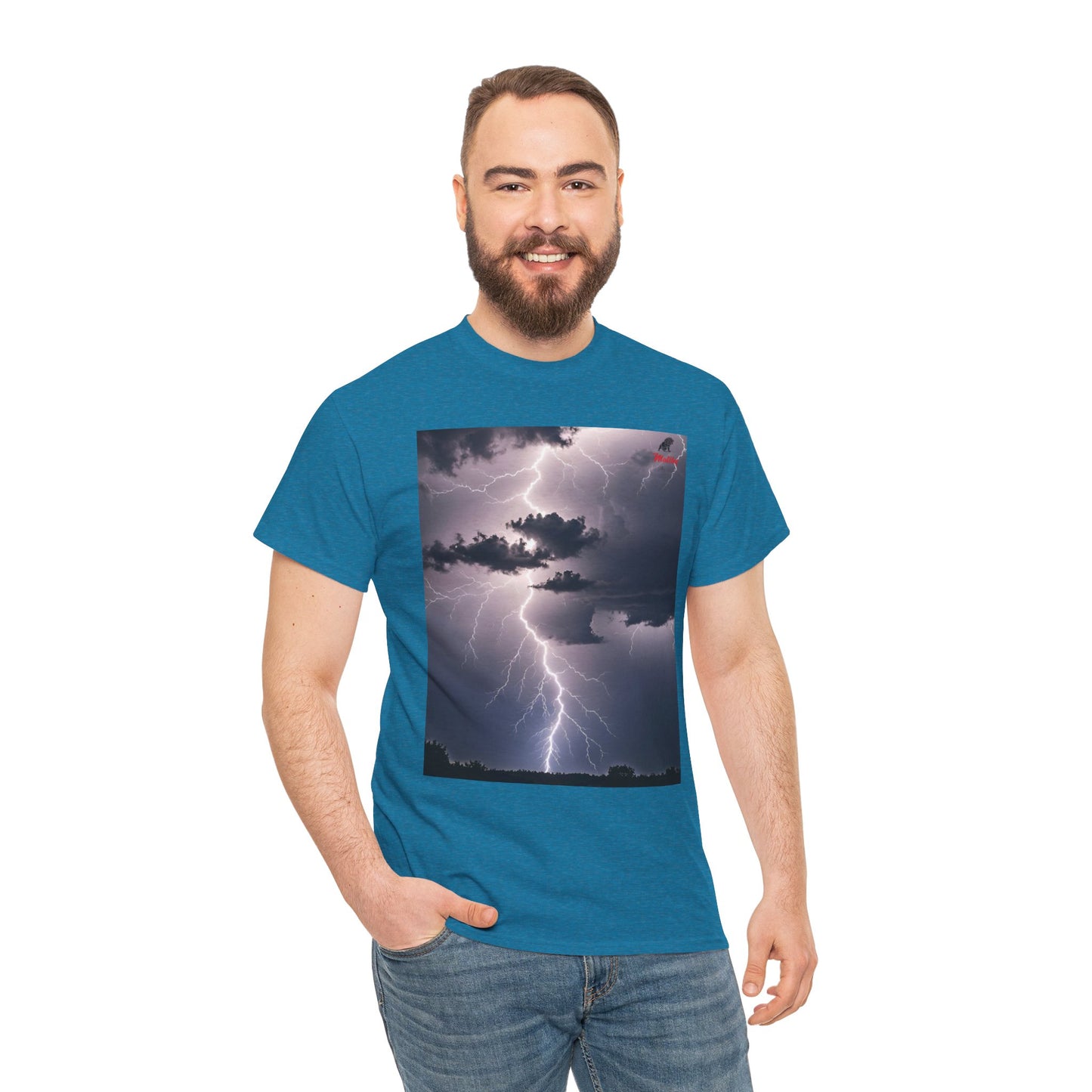 Lightning Style Unisex Heavy Cotton Tee