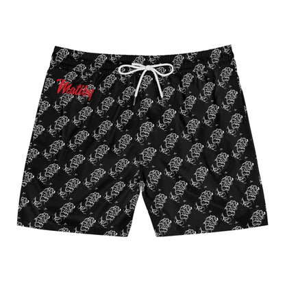 Men's Mid-Length Swim Shorts (AOP)