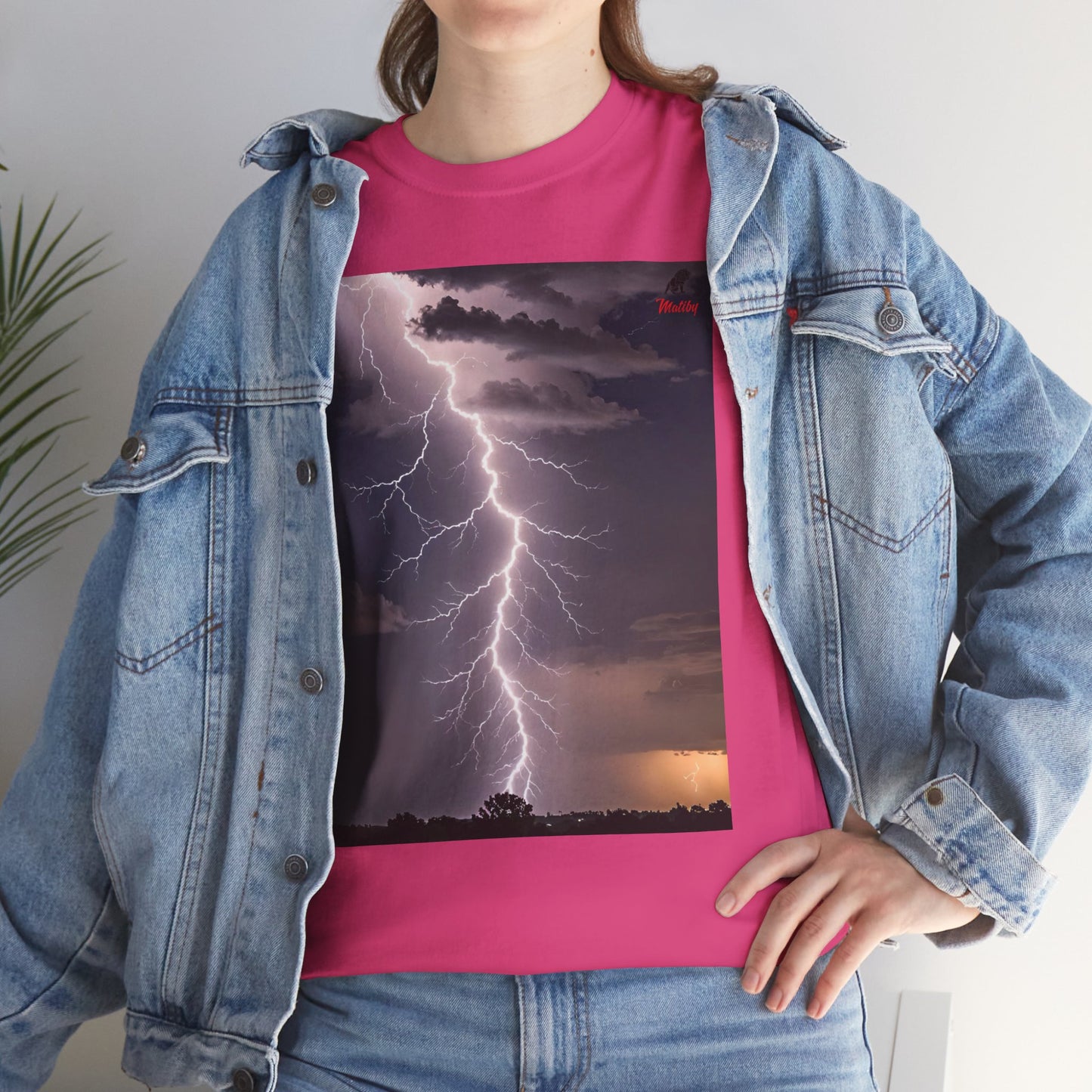 Lightning Style Unisex Heavy Cotton Tee