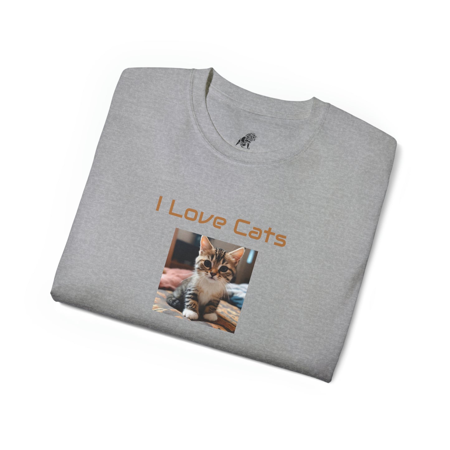 Matiby "I Love Cats" Unisex Ultra Cotton Tee