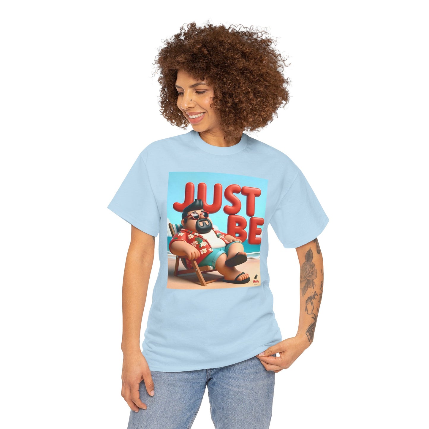 Just Be Unisex Heavy Cotton Tee