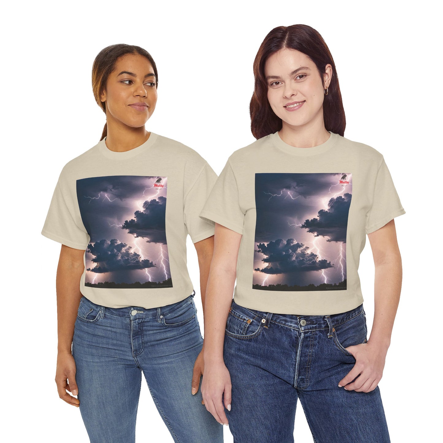 Lightning Style Unisex Heavy Cotton Tee