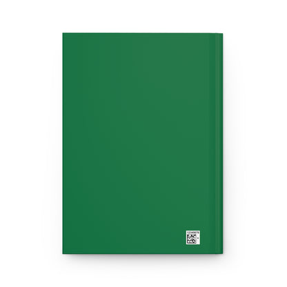 Matiby Hardcover Journal Matte Dark Green