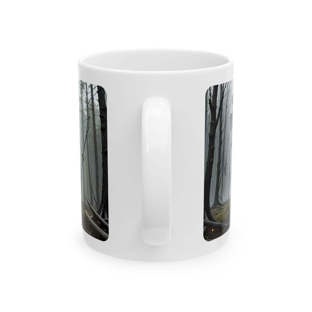 The Stick-To-It Species #3 White Ceramic Mug – Anatomy of Optimism Cup 11oz/15oz