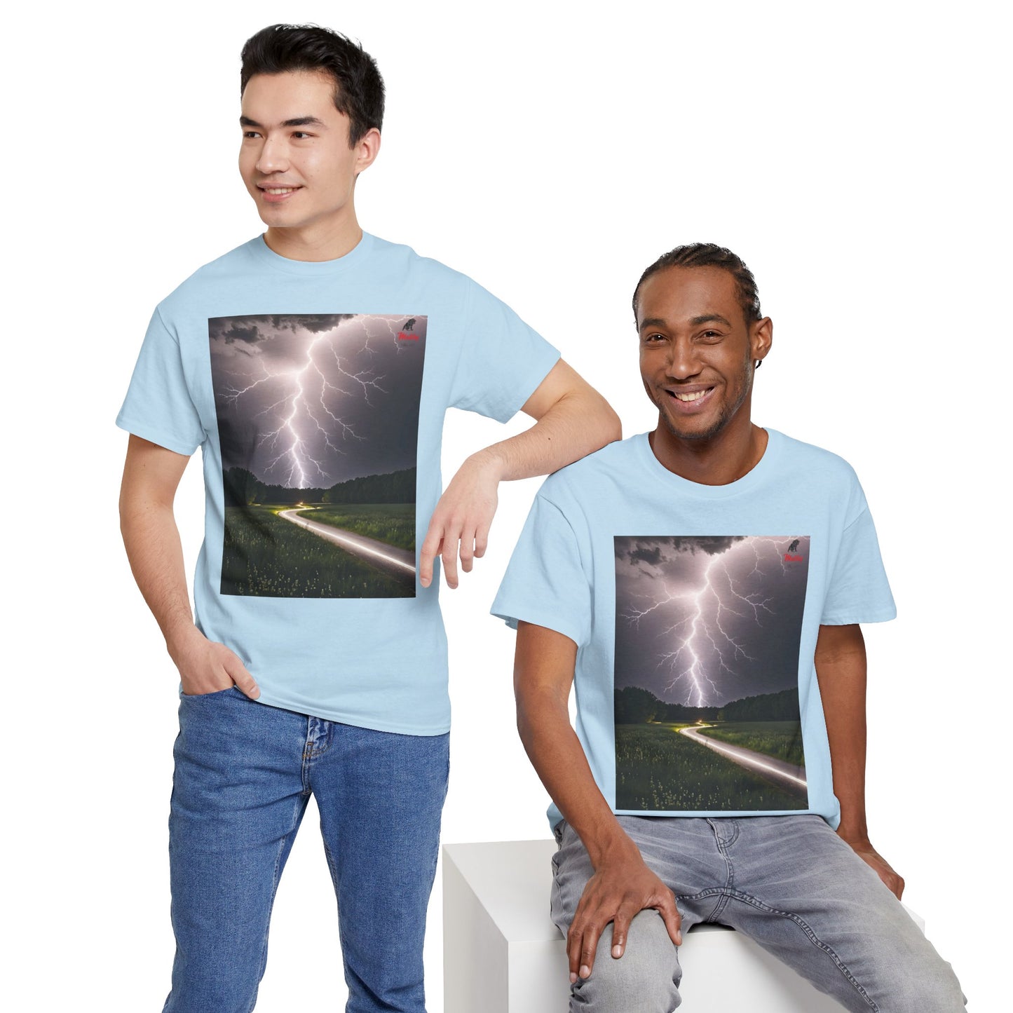 Lightning Style Unisex Heavy Cotton Tee