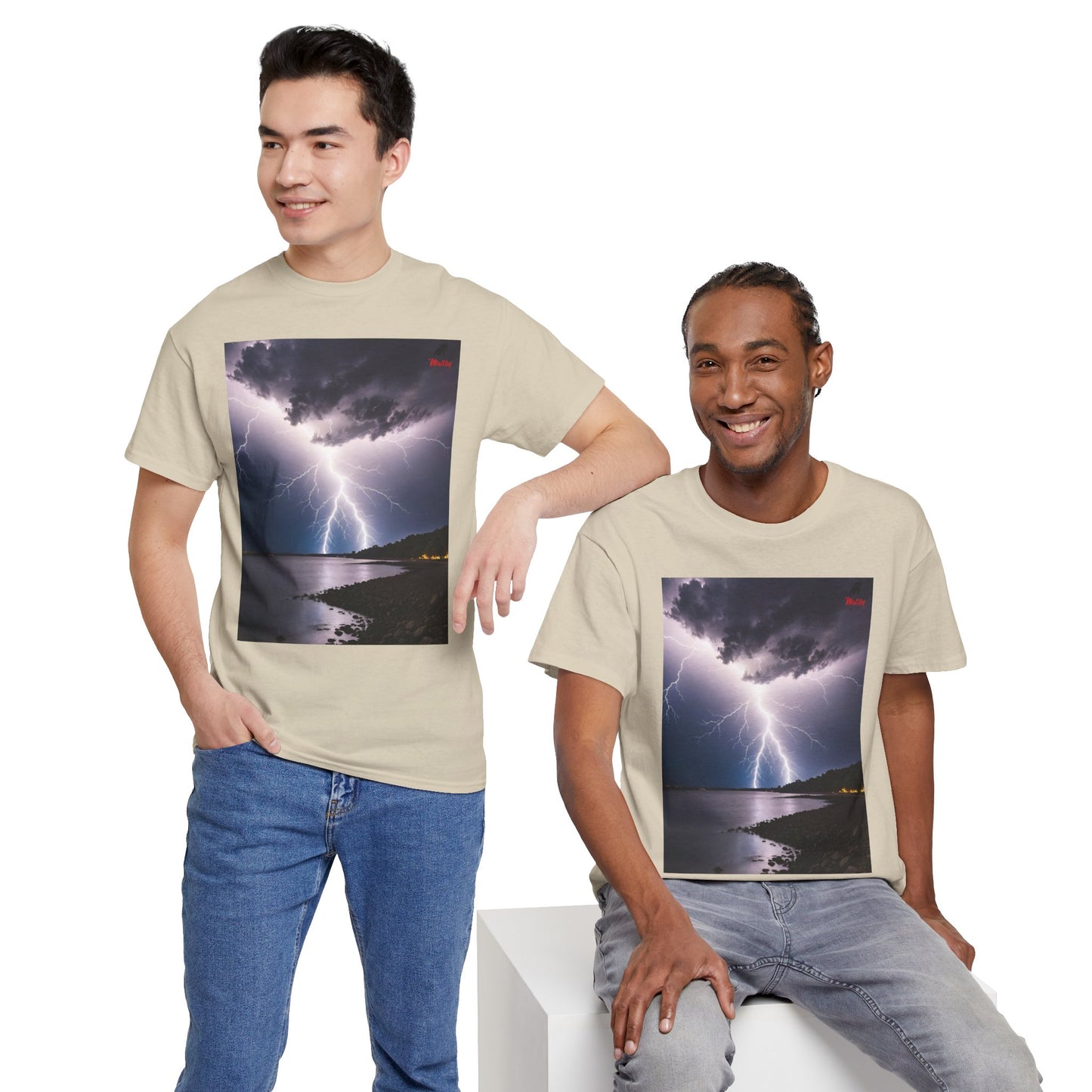 Lightning Style Unisex Heavy Cotton Tee