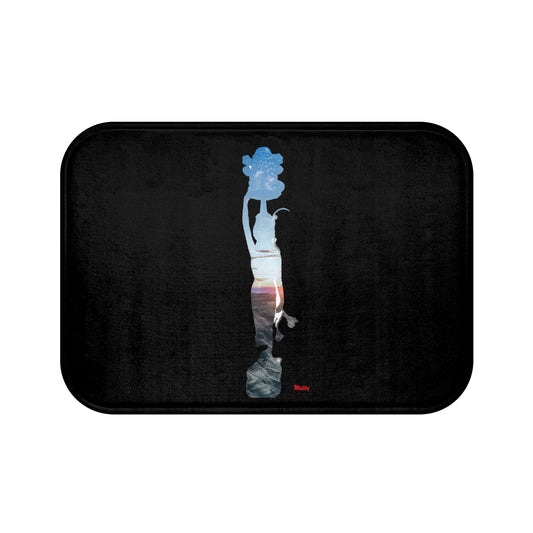 Vol-Subs Black Bath Mat